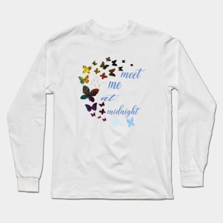 meet me at midnight Long Sleeve T-Shirt